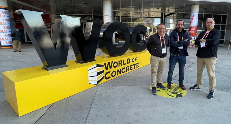 Grupo TPB marca presença na World of Concrete 2022